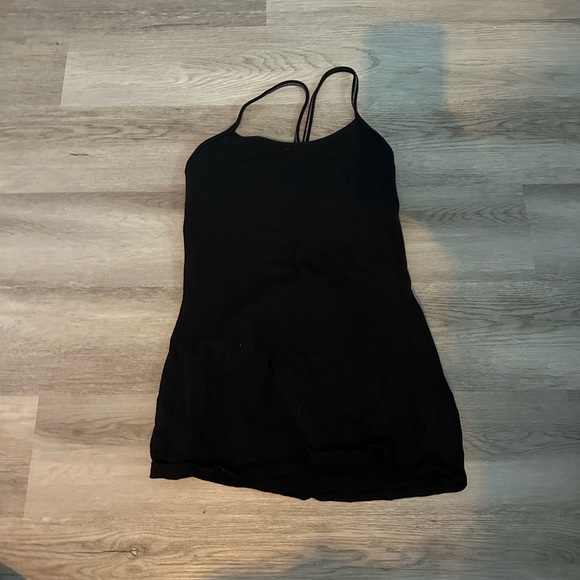 Black Spaghetti Strap Tank Top Lulu - Picture 1 of 2